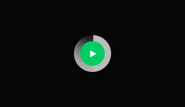 imagen portada de videos con play en verde